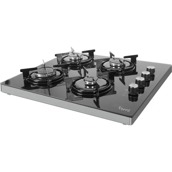 Ferre 2240 Ce Siyah Emaye Izgara Setüstü Cam Ocak ürün görseli