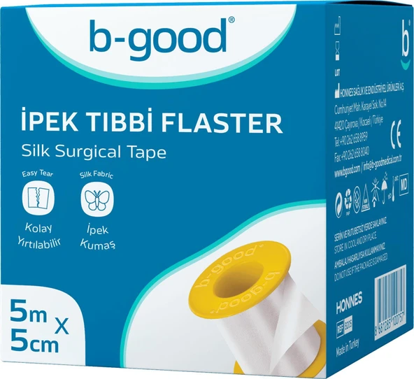 B-Good İpek Flaster 5 m x 5 cm