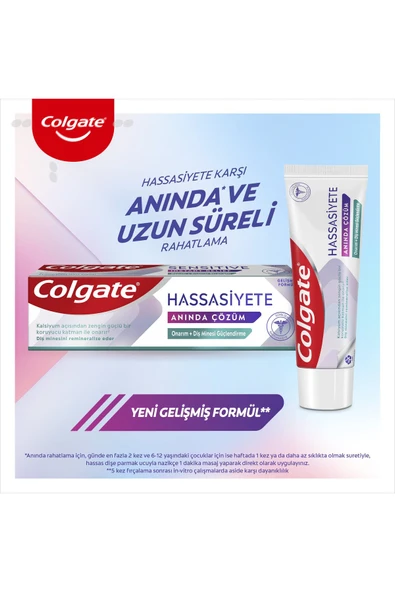 Hassasiyete Anında Çözüm Onarım ve Diş Minesi Güçlendirme Diş Macunu 75 ml - 5