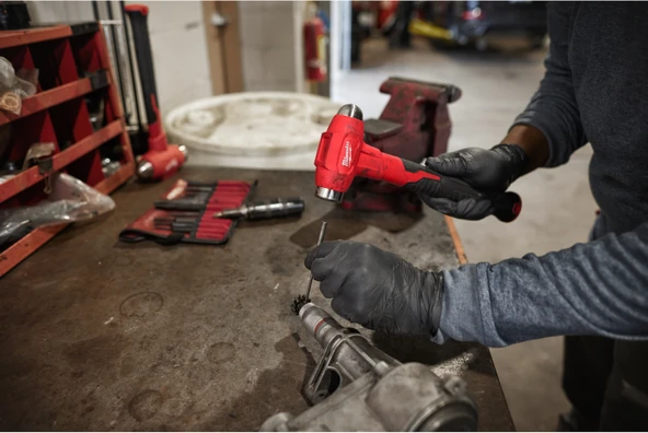 Milwaukee Fiber Saplı Küresel Başlı Bilyeli Çekiç 450 GR 4932492348 - 6