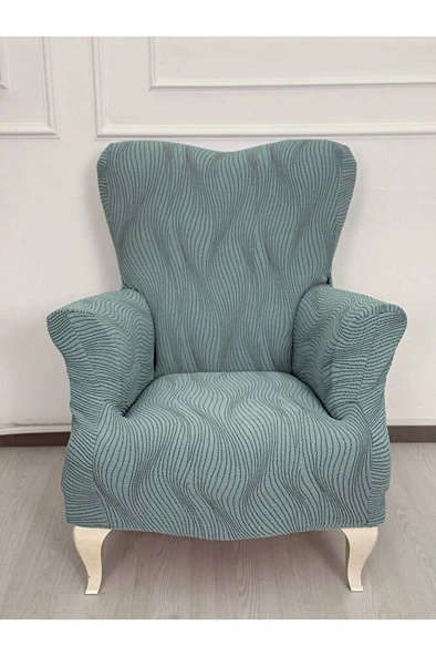 Kalın Krokan Lastikli 3311 Lastikli Kanepe Koltuk Örtüsü < Çekyat Örtüsü < Koltuk Örtüsü - Resim 8