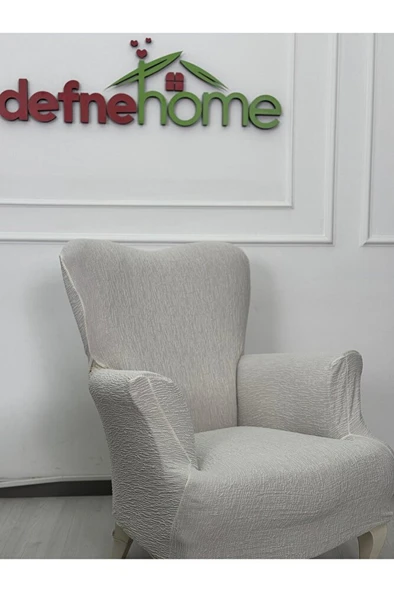 Jakarlı Düz Desen 3-3-1-1 Lastikli Kanepe Örtüsü | Lastikli Koltuk Örtüsü | Koltuk Kılıfı Takımı - Resim 2