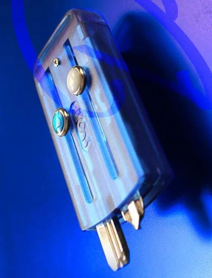 Slot Mavi Anahtarlık Anahtar Kabı 4 adet Boncuklu - 4