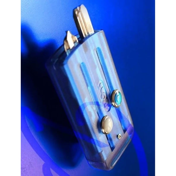 Slot Mavi Anahtarlık Anahtar Kabı 4 adet Boncuklu