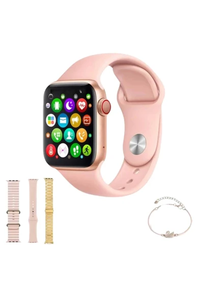 Genç Kızlara Özel Akıllı Saat 41 mm Çağrı Cevaplayabilen NFC ve GPS Uyumlu - Resim 3