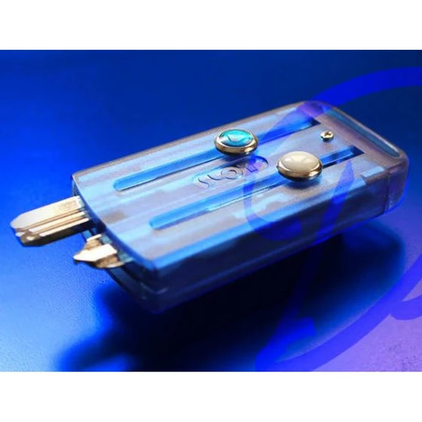 Slot Mavi Anahtarlık Anahtar Kabı 4 adet Boncuklu - 3