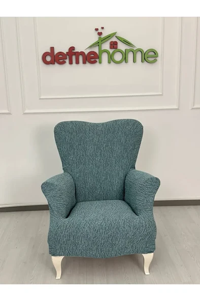 Jakarlı Düz Desen 3-3-1-1 Lastikli Kanepe Örtüsü | Lastikli Koltuk Örtüsü | Koltuk Kılıfı Takımı - Resim 8