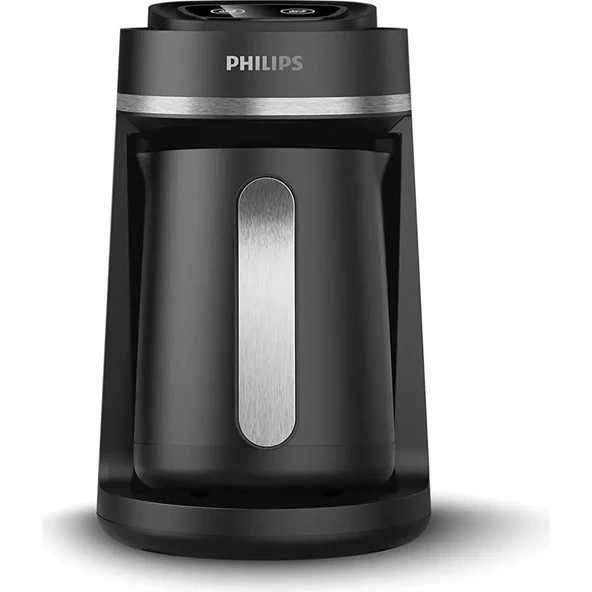 Philips HDA150/61 5000 Serisi Türk Kahvesi Makinesi, Közde Türk Kahvesi Pişirme Fonksiyonu, Kullanımı Kolay Dokunmatik Tuşlar Siyah & Metal, ürün görseli