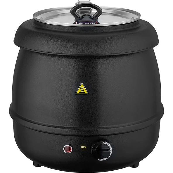 Remta Çorba Isıtıcı Yuvarlak Siyah 9 Lt