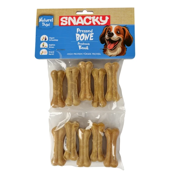 Snacky Nat Köpek Çiğneme Kemiği 5Cm 10Lu 110Grc ürün görseli