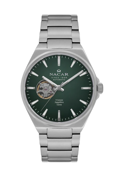 NACAR SAFİR CAM ERKEK KOL SAATİ NC33-258378-ANM ürün görseli