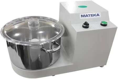 MATEKA SGE 260M SEBZE SOĞAN DOĞRAMA MAKİNESİ PASLANMAZ GÖVDE 7LT 220V - 2