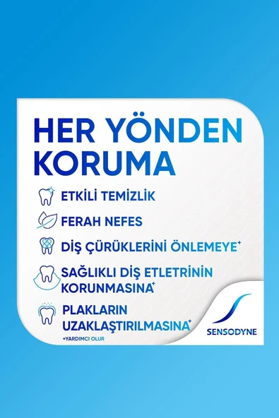 Sensodyne Diş Macunu 50+50 ml Çok Yönlü Koruma 2 Paket - Resim 4
