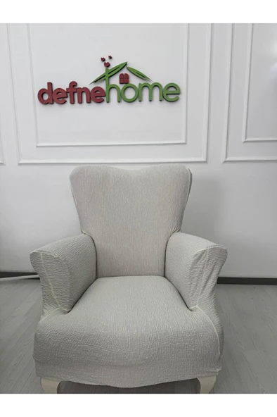 Jakarlı Düz Desen 3-3-1-1 Lastikli Kanepe Örtüsü | Lastikli Koltuk Örtüsü | Koltuk Kılıfı Takımı - Resim 3