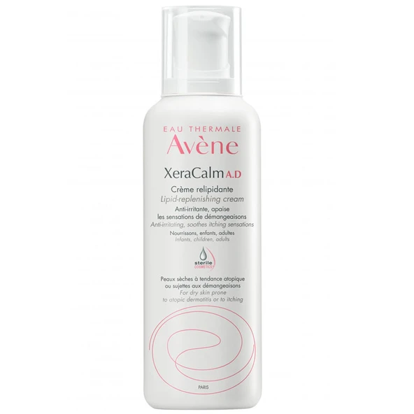 Avene Xeracalm A.D Nemlendirici Krem Kuru ve Çok Kuru Ciltler İçin 400 ml ürün görseli
