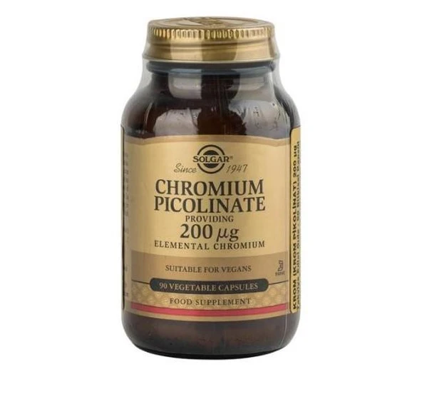Solgar Chromium Picolinate 200mcg 90 Kapsül ürün görseli 1