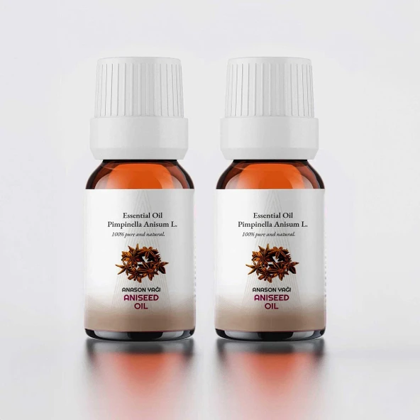 PROCLİS %100 Doğal, 2 Adet Saf Anason Yağı, Cam Şişe 10 ml - 5