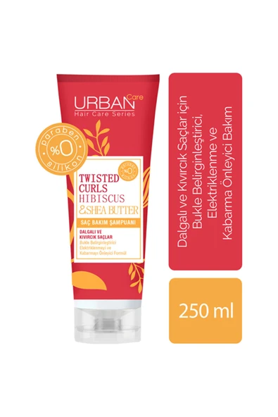 Twisted Curls Hibiscus & Shea Butter Şampuan / Shea Yağı içeren Şampuan - 2