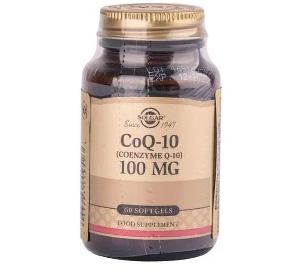 Solgar Coenzyme Q-10 100mg 60 Kapsül ürün görseli 1