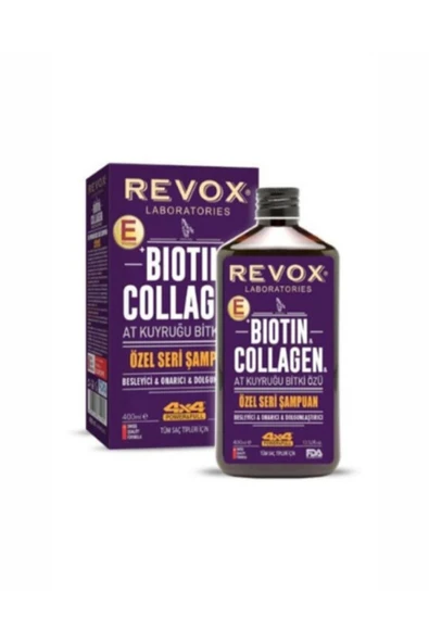 Revox Biotin Collegen At Kuyruğu Bitki Özlü Özel Seri Şampuanı 400 Ml. ürün görseli 1