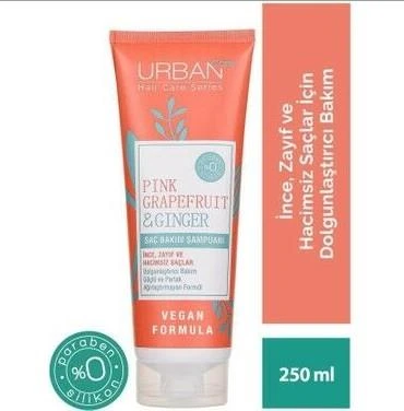 Urban Care Pink Grapefruit & Ginger Şampuan 250 ml ürün görseli 1