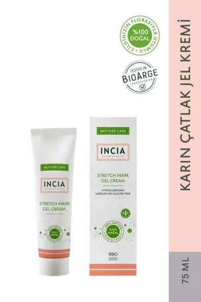INCIA Doğal Karın Çatlak Jel Kremi 75 ml - Resim 2