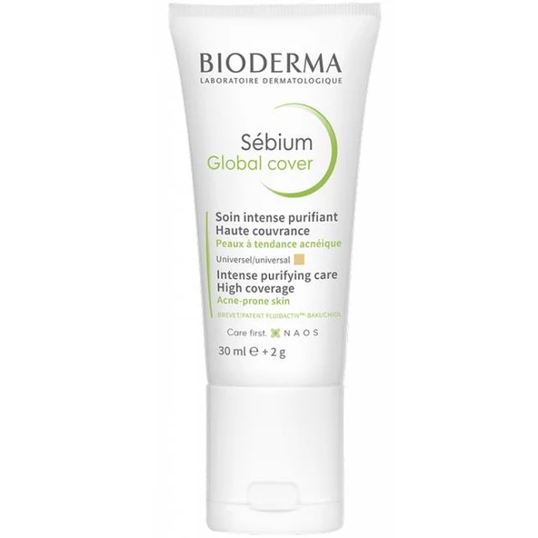 Bioderma Sebium Global Cover 30ml - Diş Beyazlatıcı Köpük Hediye ürün görseli 1