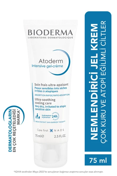 ATODERM INTENSIVE GEL-CREAM VERY DRY ATOPY PRONE SKIN RENEWAL GEL CREAM 75 ML GKHAİR330 ürün görseli 1