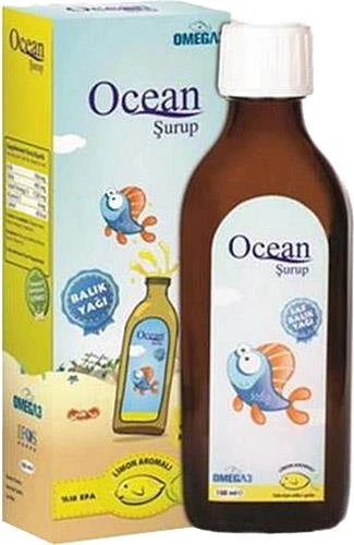 Orzax Ocean Omega3 Şurup 150 ml - Limon ürün görseli 1