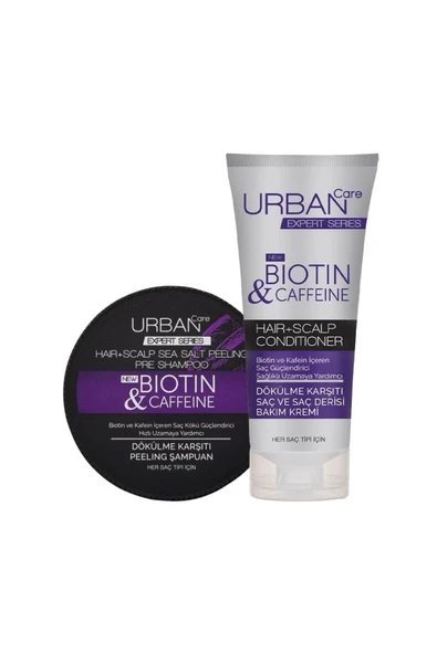 Expert Biotin & Kafein Peeling Şampuan Ve Bakım Kremi ürün görseli 1