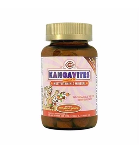 Solgar Kangavites Multivitamin 60 Tablet - Diş Beyazlatıcı Köpük Hediye ürün görseli 1