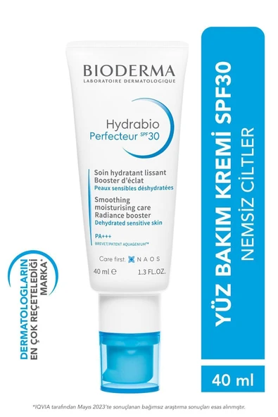 HYDRABIO PERFECTEUR RADIATING SPF30 SKIN RENEWAL FACE CREAM NIACINAMIDE 40 ML GKHAİR357 ürün görseli 1