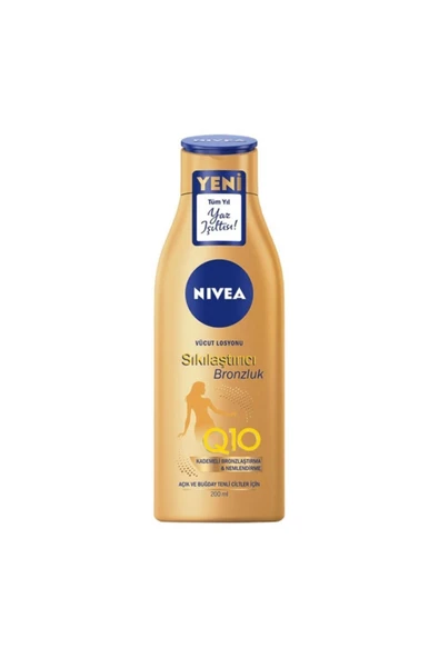 Nivea Q10 Sıkılaştırıcı & Bronzluk Vücut Losyonu 200 ml ürün görseli 1