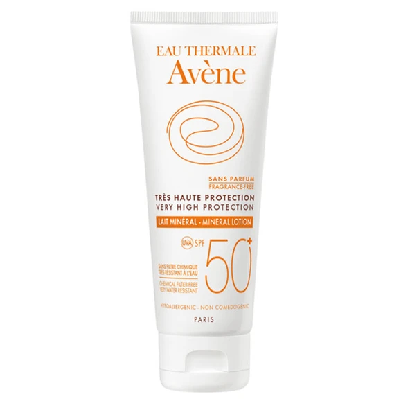 Avene Lait Spf 50 Mineral Lotion (Mineral Güneş Losyonu) 100ml ürün görseli