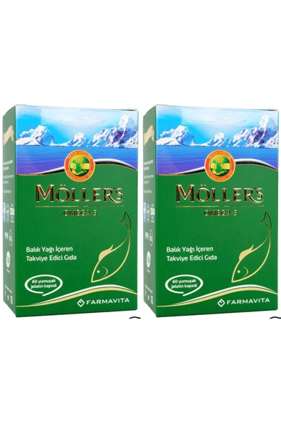 Omega 3 60 Kapsül - 2 Adet ürün görseli 1