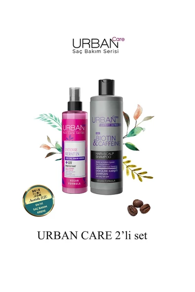 Expert Biotin & Kafein Şampuan 350ML + Intense Keratin Sıvı Saç Bakım Kremi-200 ml ürün görseli 1