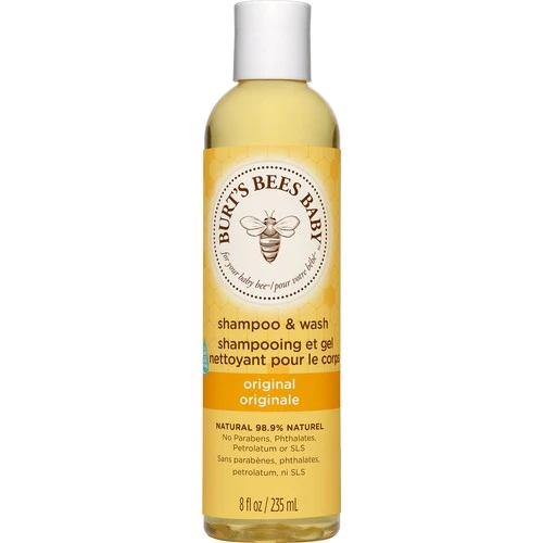 Burt's Bees Bebekler İçin Tamamen Doğal Saç Ve Vücut Şampuanı 235 ml- Baby Bees Shampoo Body Wash ürün görseli 1