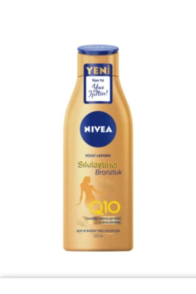 Nivea Q10 Sıkılaştırıcı & Bronzlaştırıcı Vücut Losyonu 200 ml - Resim 2