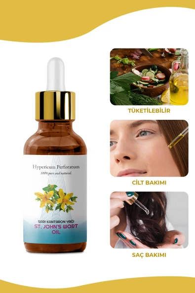 PROCLİS %100 Doğal Sarı Kantaron Yağı 50 ml 2 Adet - Resim 4