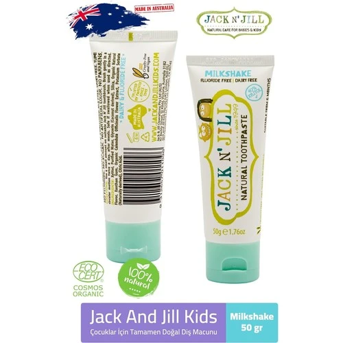 Jack And Jill Jack N Jıll Doğal Milkshake Aromalı  Diş Macunu ürün görseli