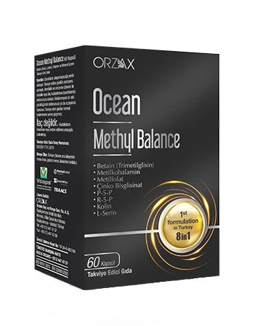 Orzax Ocean Methyl Balance Takviye Edici Gıda 60 Kapsül ürün görseli