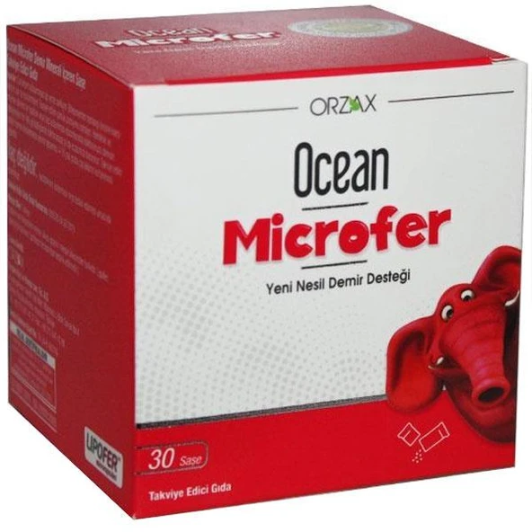 Orzax Ocean Microfer Takviye Edici Gıda 30 Saşe ürün görseli 1