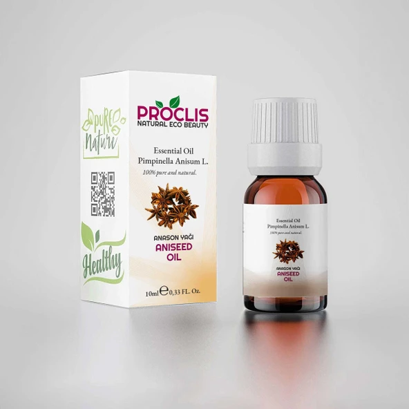 PROCLİS %100 Doğal, Saf Anason Yağı, Cam Şişe 10 ml Sprey Başlıklı - 5