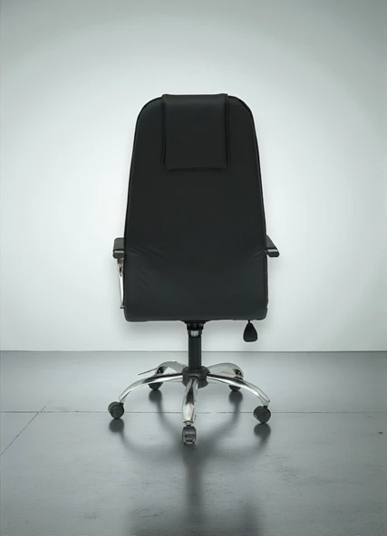 Arji Yönetici Müdür Makam Deri Kaplama Ofis Koltuğu - 5