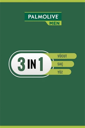 Palmolive Men Sport 3'ü 1 Arada Duş Jeli 750 ml x2 + HEDİYE Duş Lifi – Yüz, Vücut ve Saç İçin Canlandırıcı Erkek Bakım Seti - 4