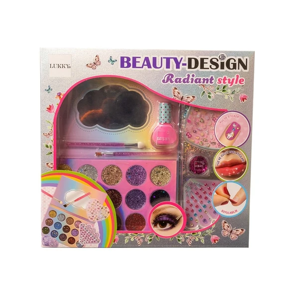 Lukky Parlak Güzellik Tasarım Seti - Resim 3