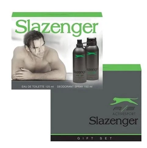 Slazenger Parfüm Edt 125ml + 150ml Erkek Deodorant Kofre Set Yeşil ürün görseli