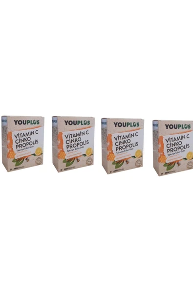 Vitamin C Çinko Propolis 20 Efervesan-4 Kutu - 2