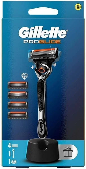 Gillette PROGLIDE MNL H 4 Stand Sanity Tıraş Makinesi Siyah ürün görseli 1