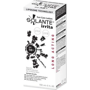Solante Irrita Spf 50 150 ML Güneş Losyonu - Diş Beyazlatıcı Köpük Hediye ürün görseli 1